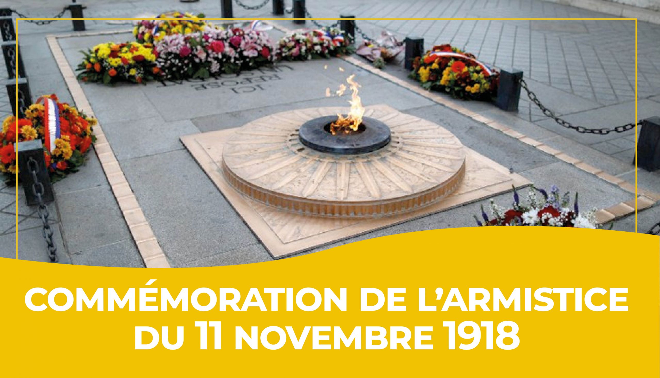 Qui a commémoré le 103ème anniversaire de l’armistice de 1918