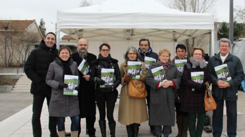 La Mairie-Mobile sur le marché